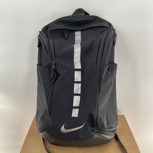 Nike Hoops Elite Pro Backpack Basketball Unisex Black Silver DA1922-011